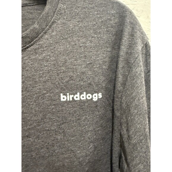Birddogs Men's Graphic Print Breathable T-Shirt Size XL Gray Heather Stretch - Picture 5 of 5